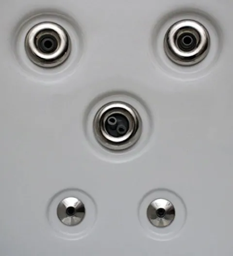 Home and Garden Spas 5 Person 51 Jet Spa with Stainless Jets and Ozone System Included Sterling White