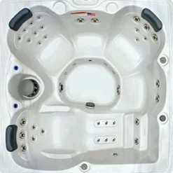 Home and Garden Spas 5 Person 51 Jet Spa with Stainless Jets and Ozone System Included Sterling White