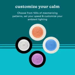 Homedics Drift Sandscape Perpetual Motion Zen Garden Bluetooth 21 Inch Cream