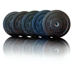 Homegrown Lifting URA-MAX Colored Bumper Plate Sets 350 lb