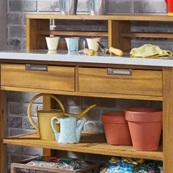 Homestyles Maho Potting Bench Brown