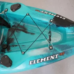 Hoodoo Element 95 Sit-On-Top Fishing and Recreation Kayak Molten Lava
