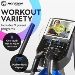 Horizon Fitness 7.0 AE Elliptical Trainer Black