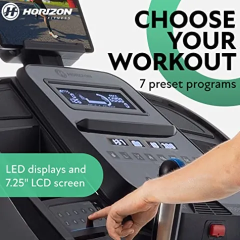 Horizon Fitness Studio Series Smart Treadmill Black