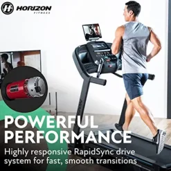 Horizon Fitness Studio Series Smart Treadmill Black