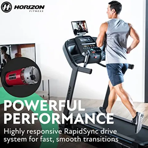 Horizon Fitness Studio Series Smart Treadmill Black