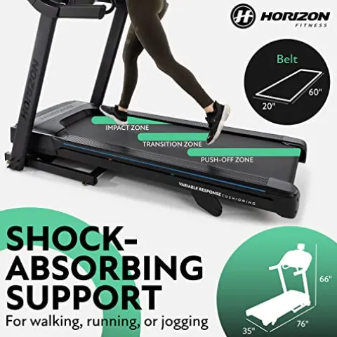 Horizon Fitness Studio Series Smart Treadmill Black