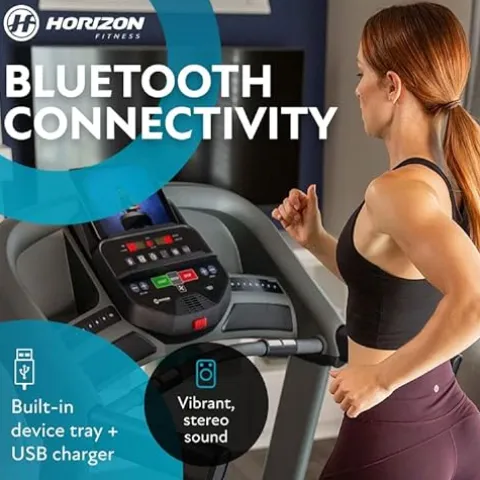 Horizon Fitness T101 Foldable Treadmill Black