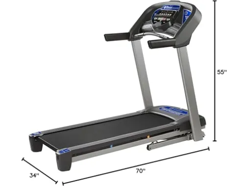 Horizon Fitness T101 Foldable Treadmill Black
