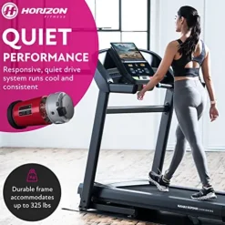 Horizon Fitness T202 Foldable Treadmill Black