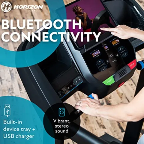 Horizon Fitness T101 Folding Treadmill Black