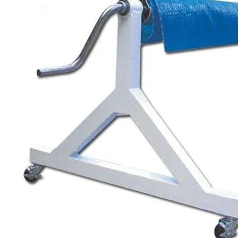 Horizon Pro Solar Cover Reel for Inground Pools White