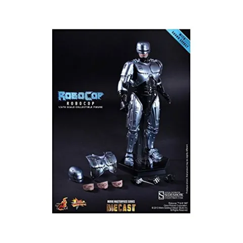 Hot Toys Robocop Movie Masterpiece Diecast 1/6 Scale Figure Black