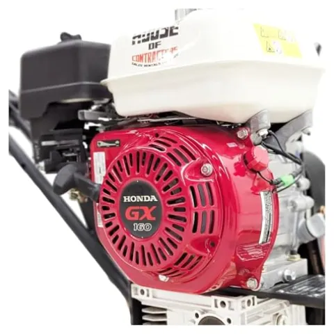 HOUSE OF CONTRACTORS HOC PMES60 Pro Power Trowel Edger Black + Yellow