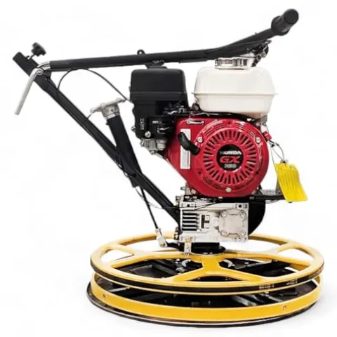 HOUSE OF CONTRACTORS HOC PMES60 Pro Power Trowel Edger Black + Yellow