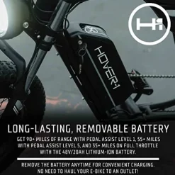 Hover-1 Pro Series Altai R500 Electric Bicycle Blue