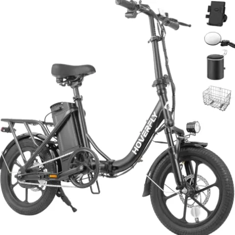 HOVERFLY H3 16″ Folding Electric Bike 500W Black