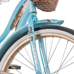 Huffy 24″ Panama Jack Women’s Beach Cruiser Bike Sky Blue