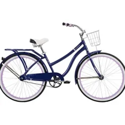 Huffy Woodhaven 26″ Women’s Cruiser Bike Midnight Purple