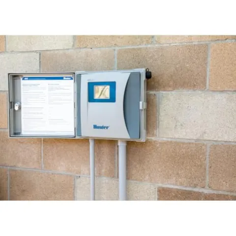 Hunter Industries HCC Irrigation Controller Hydrawise-Enabled Wi-Fi 8-Station Multicolored