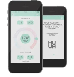 HUUM Cliff 3.5 kW Sauna Heater with UKU WiFi Control Black