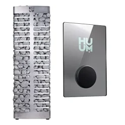 HUUM Steel 10.5 kW Sauna Heater with UKU WiFi Control (Mirror)