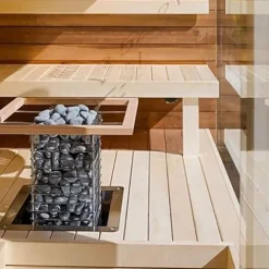 HUUM Steel 10.5 kW Sauna Heater with UKU WiFi Control (Mirror)