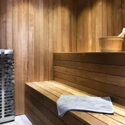 HUUM Steel Mini 3.5 kW Sauna Heater with UKU WiFi Control Mirror