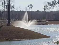 Hydro-Torque Series Vanguard Floating Fountains for Lake, Pond, Pool | 1 HP, 100′ Power Cord, 5 Spray Patterns Black