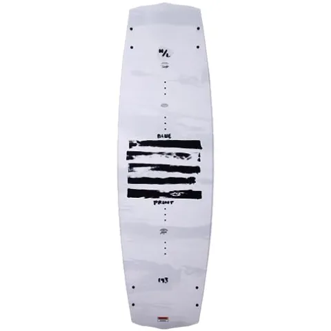Hyperlite Blueprint Mens Wakeboard 143 W/Team OT Bindings Black/White 143 cm