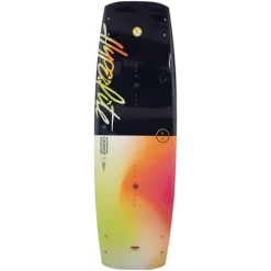 Hyperlite Cadence Womens Wakeboard 134 W/Syn Bindings Black/Yellow 134cm/(4-8.5)
