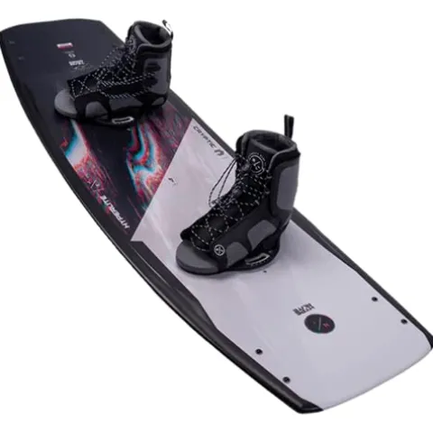 Hyperlite Cryptic Mens Wakeboard 138 W/Remix Bindings Black/White