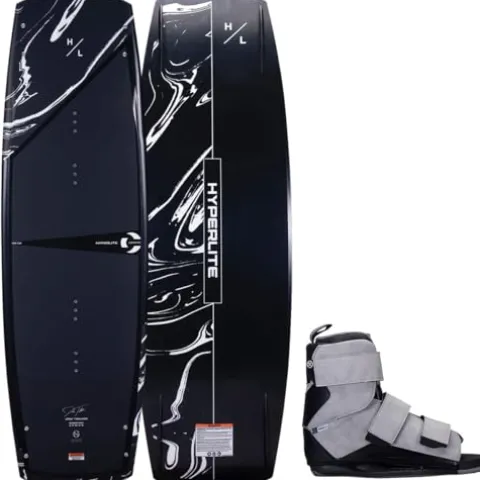 Hyperlite Cryptic Mens Wakeboard 134 W/Formula Bindings Black