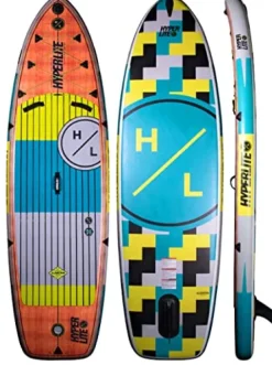 Hyperlite Elevation 10’2″ Inflatable Stand Up Paddleboard Package