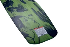 Hyperlite Guara Mens Wakeboard Wood Grain/Green 147cm