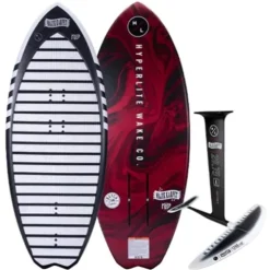 Hyperlite Majic Karpet W/MK 980 Wakefoil Package White/Red 4ft 4in