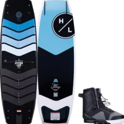Hyperlite Murray Pro Men’s Wakeboard 144 with Team X Bindings Black/Grey