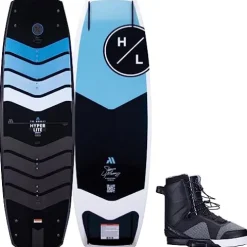 Hyperlite Murray Pro Mens Wakeboard 150 W/Team X Bindings Black/Orange
