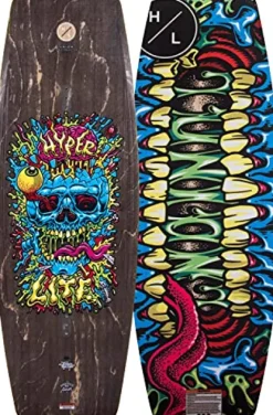 Hyperlite Union Jr. Kids Wakeboard Grey/Bamboo 125cm Multi