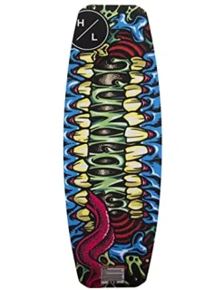 Hyperlite Union Jr. Kids Wakeboard Grey/Bamboo 125cm Multi