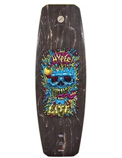 Hyperlite Union Jr. Kids Wakeboard Grey/Bamboo 125cm Multi