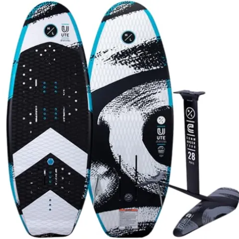 Hyperlite Ute W/Commander 1300 Wakefoil Package Black/Blue 4ft 5in