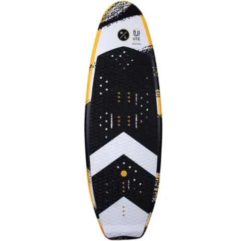 Hyperlite Ute W/Commander 1300 Wakefoil Package Black/Yellow