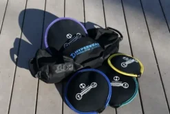 HYPERWEAR Adjustable Sandbag Workout Bag with SandBell Kettlebells LG 160lb Red