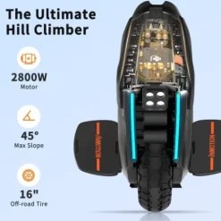 I INMOTION Inmotion V12HT Electric Unicycle Black