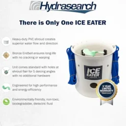ICE EATER P1000/150 1 HP Pond Deicer with 150 ft Power Cord