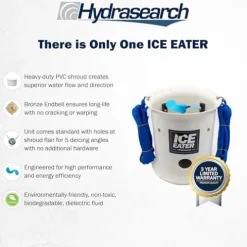 ICE EATER P750/25 Pond Deicer with 0.75 HP and 25 ft Power Cord