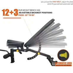 IFAST Power Cage LAT Pull Down System Full Body Workout Equipment with 230lbs Weight Plates and 7FT Barbell