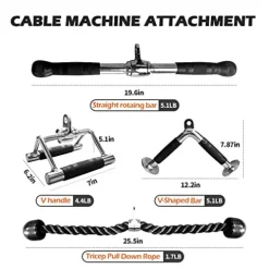 IFAST Power Cage with Lat Pulldown 1000 LBs Capacity Black