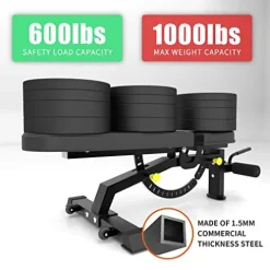 IFAST Power Cage with LAT Pull Down System & Weight Bench Cable Machine Attachments